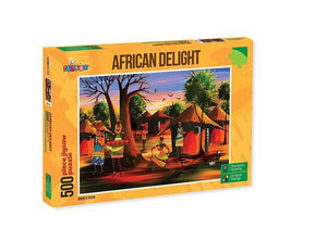 African Delight 500 Piece Jigsaw Puzzle