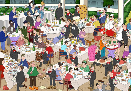 Fine Dining 1000 Piece Jigsaw Puzzle