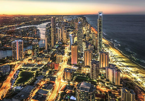 Gold Coast Skyline 1000 Piece Adult's Jigsaw Puzzle