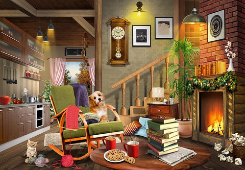 Inside Merle's Cottage 1000 Piece Adult's Jigsaw Puzzle