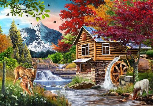 Perfect Places: The Cabin 1000 Jigsaw Puzzle