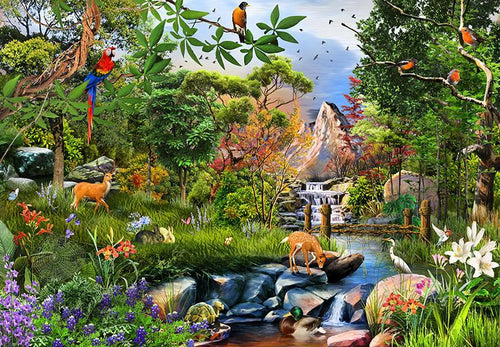 Perfect Places: The Forest 1000 Piece Jigsaw Puzzle